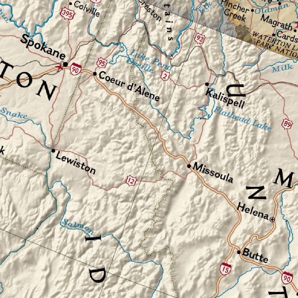 Canada Executive Map by National Geographic | Avenza Maps