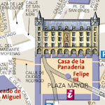 National Geographic Central Madrid digital map