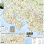 National Geographic Costa Rica (west side) digital map