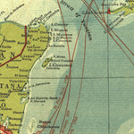National Geographic Countries Of The Caribbean 1922 digital map