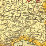 National Geographic Europe 1921 digital map