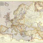 National Geographic Europe & The Near East 1943 digital map