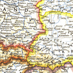 National Geographic Europe & The Near East 1949 digital map