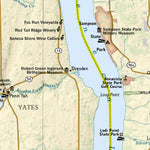 National Geographic Finger Lakes digital map