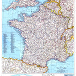 National Geographic France 1989 digital map