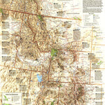 National Geographic Heart Of The Rockies 1995 digital map