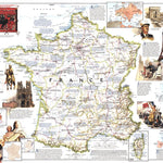 National Geographic Historical France 1989 digital map