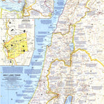 National Geographic Holy Land Today 1963 digital map
