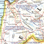National Geographic Holy Land Today 1963 digital map