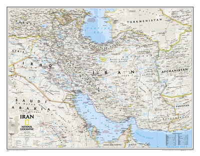 National Geographic Iran Classic digital map