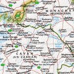 National Geographic Ireland Classic digital map