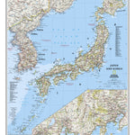 National Geographic Japan & Korea digital map