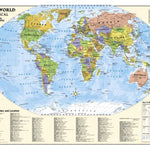 National Geographic Kids Political World Education (Grades 6-12) digital map