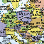 National Geographic Kids Political World Education (Grades 6-12) digital map