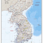 National Geographic Korean Peninsula Classic digital map