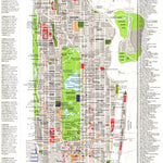 National Geographic Manhattan 1990 digital map