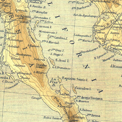 National Geographic Mexico 1911 digital map