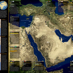 National Geographic Middle East: Crossroads of Faith & Conflict 2002 digital map