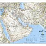 National Geographic Middle East digital map