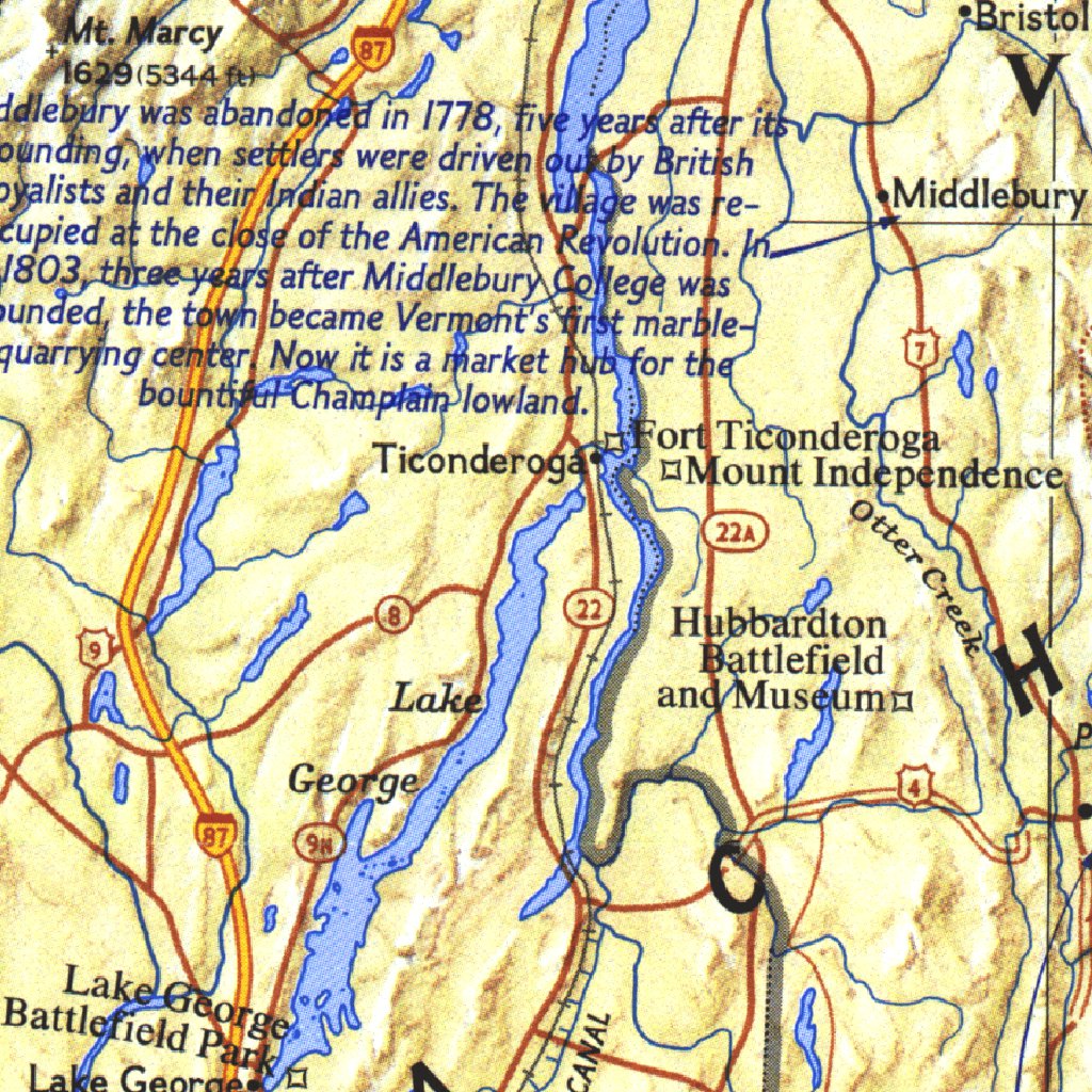 New England 1987 Map by National Geographic | Avenza Maps