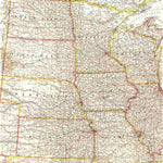 National Geographic North Central United States 1958 digital map