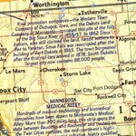 National Geographic Northern Plains 1986 digital map