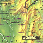 National Geographic Peoples Of Mainland Southeast Asia 1971 digital map