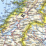 National Geographic Scandinavia 1963 digital map