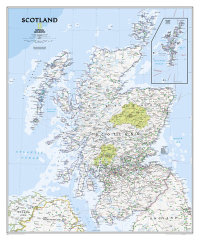 National Geographic Scotland Classic digital map