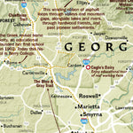 National Geographic Southern Appalachia Geotourism digital map