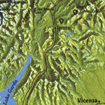 National Geographic The Alps 1985 digital map