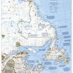 National Geographic The Making of Atlantic Canada digital map