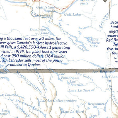 National Geographic The Making of Atlantic Canada digital map