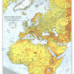 National Geographic Theater Of War In Europe, Africa Western Asia digital map