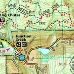 National Geographic TI00001201 Colorado Trail South Map 01 2017 GeoTif digital map