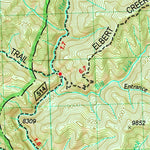 National Geographic TI00001201 Colorado Trail South Map 03 2017 GeoTif digital map