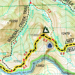National Geographic TI00001201 Colorado Trail South Map 09 2017 GeoTif digital map