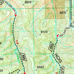 National Geographic TI00001201 Colorado Trail South Map 13 2017 GeoTif digital map