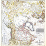 National Geographic Top Of The World 1949 digital map