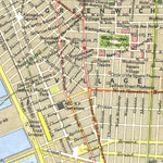 National Geographic Tourist Manhattan 1964 digital map