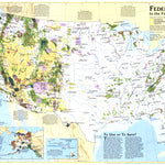 National Geographic United States Federal Lands 1996 digital map