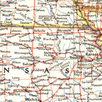 National Geographic United States Of America 1926 digital map