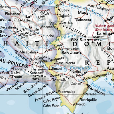 National Geographic West Indies Traveler digital map