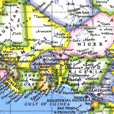 1981 Map World 1981 Map by National Geographic | Avenza Maps