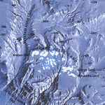 National Geographic World Ocean Floors, Arctic Ocean 1990 digital map