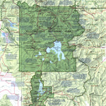 National Geographic Yellowstone & Grand Teton 1989 digital map