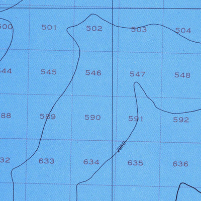National Oceanographic & Atmospheric Administration (NOAA) Baltimore Rise (NJ 18-9) digital map