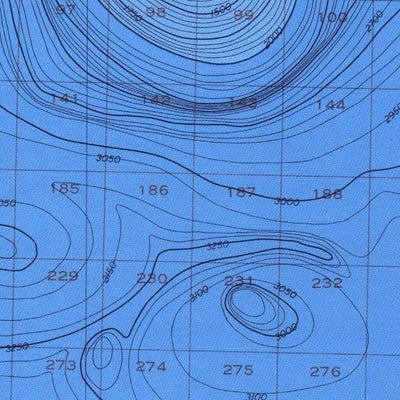 National Oceanographic & Atmospheric Administration (NOAA) Bear Seamount (NJ 19-3) digital map