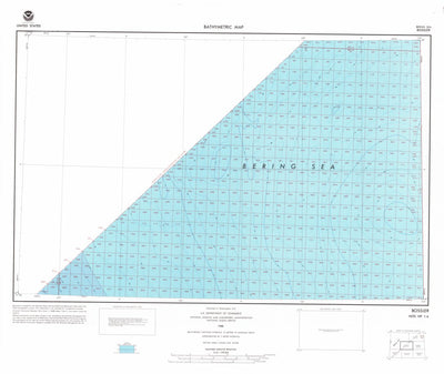 National Oceanographic & Atmospheric Administration (NOAA) Bossler (NP 1-4) digital map