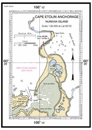 Cape Etolin Anchorage: Nunivak Island Preview 1